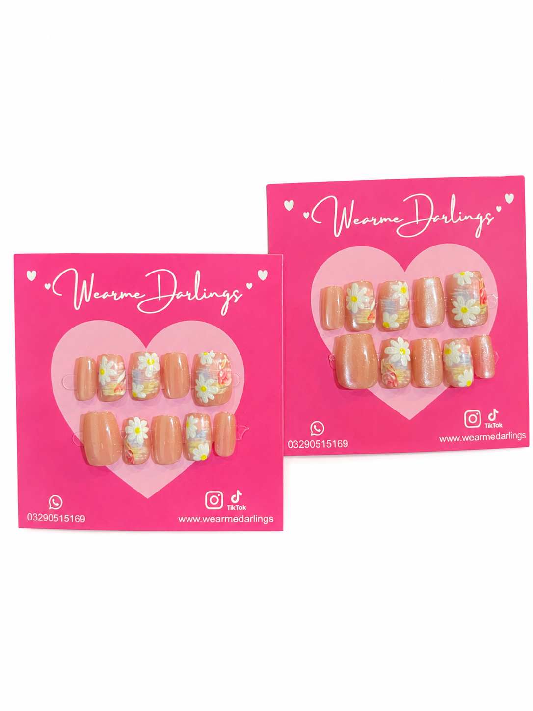 Daisy Press On Nails