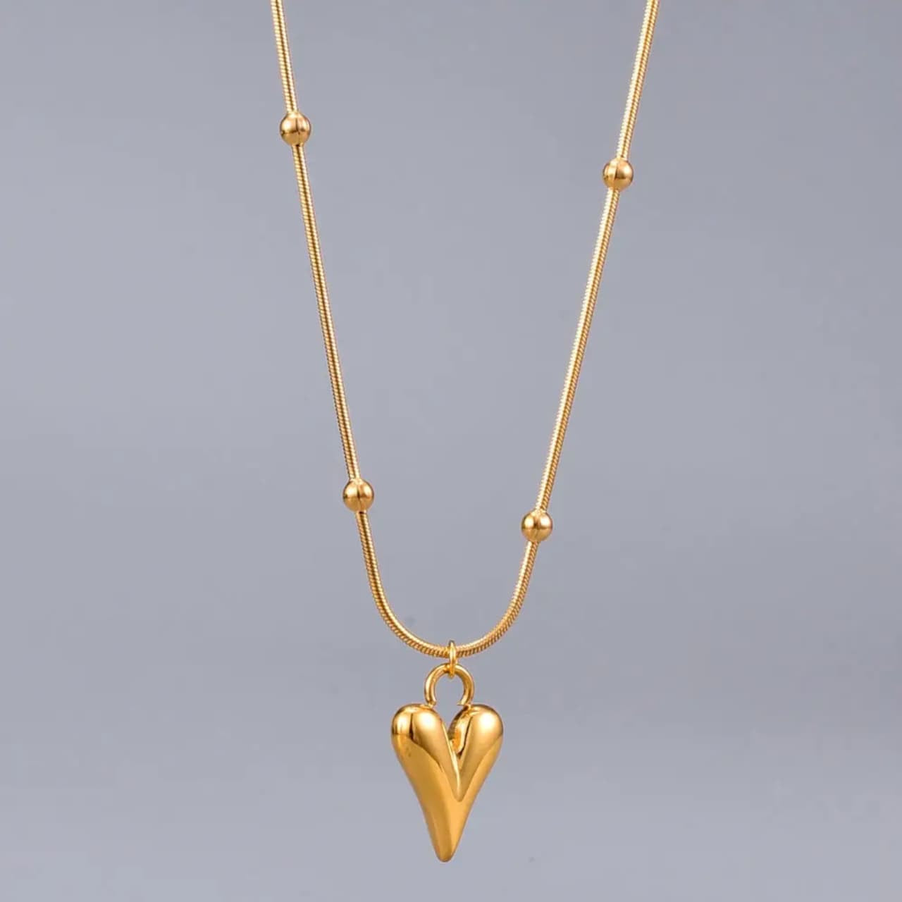 Heart Lariat Necklace