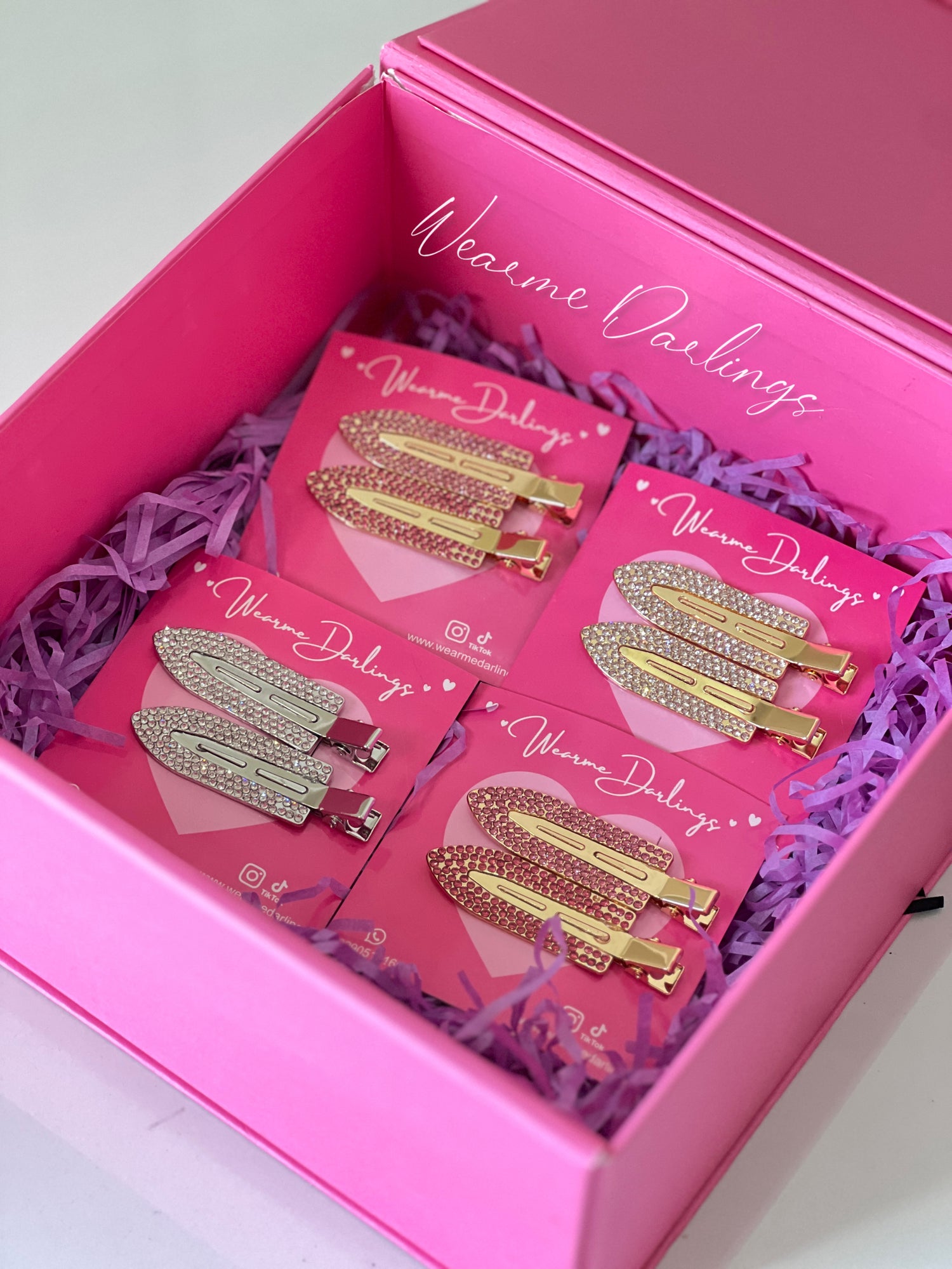 Rhinestone Styling Clip
