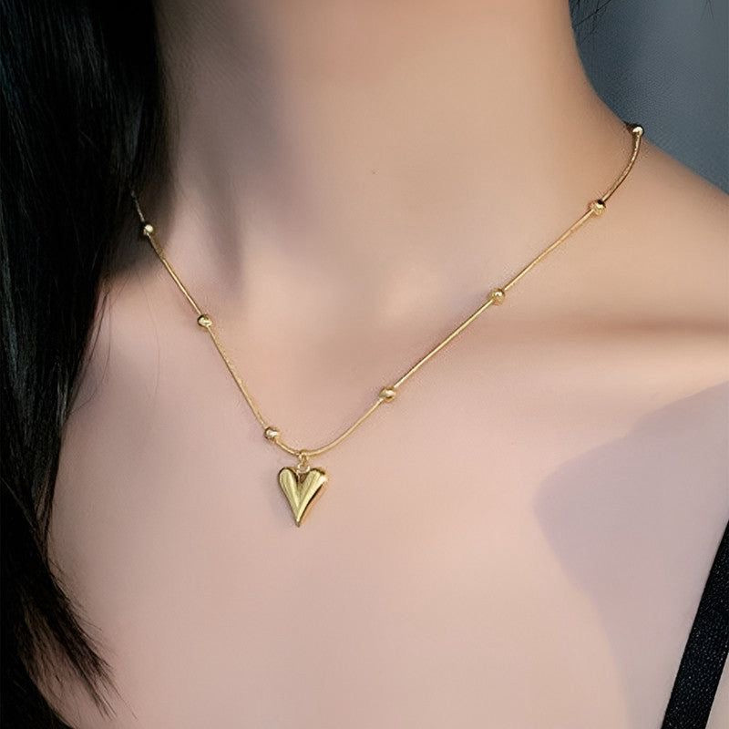 Heart Lariat Necklace