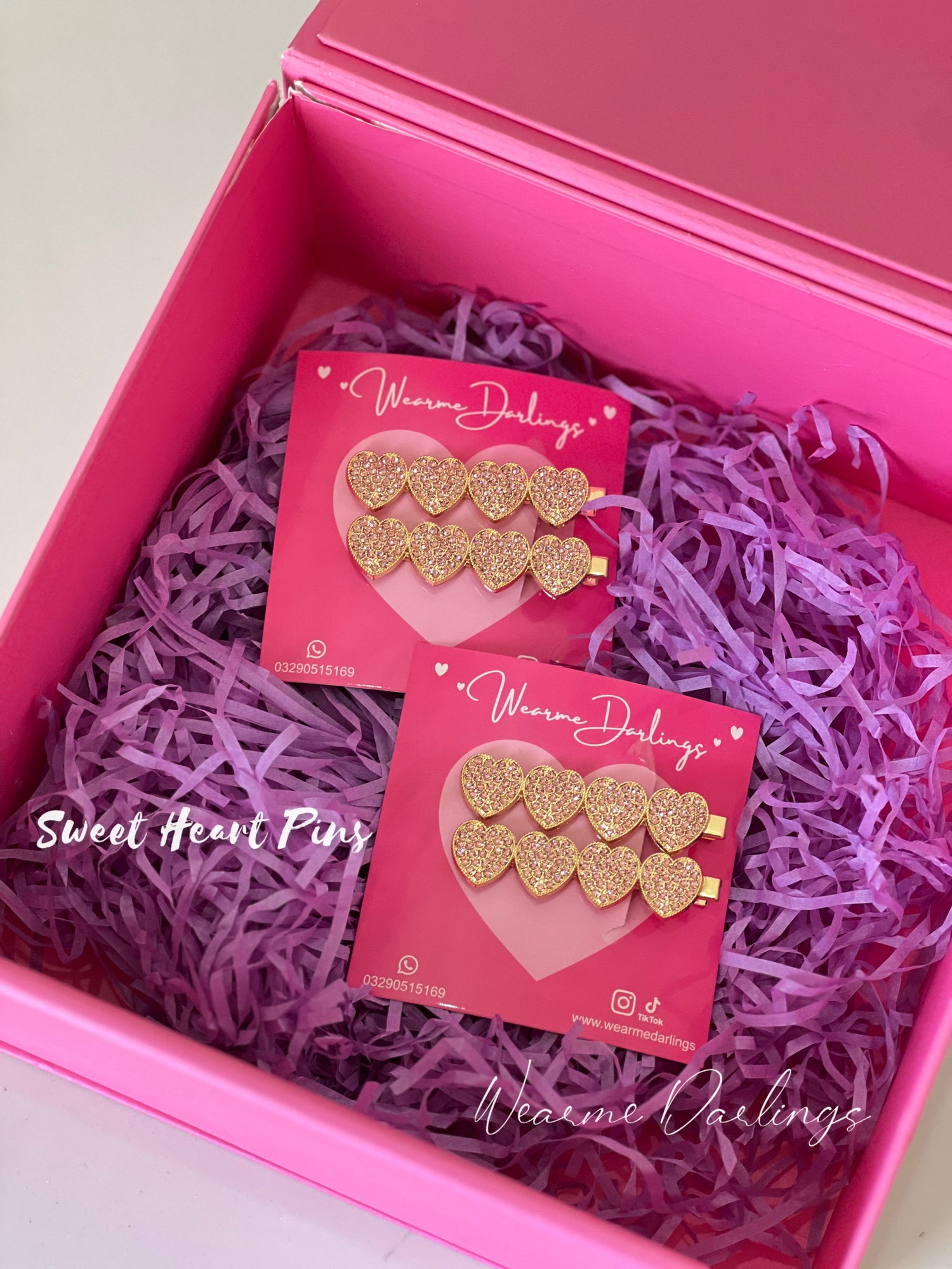 Heart HairPins