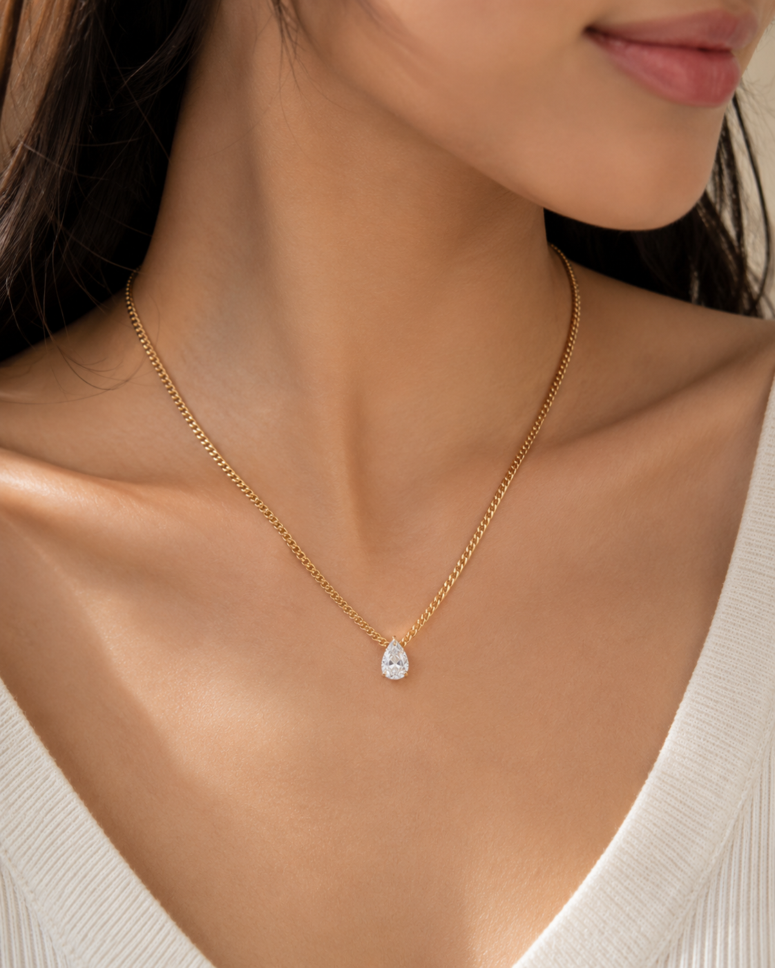 Marquise Diamond Necklace