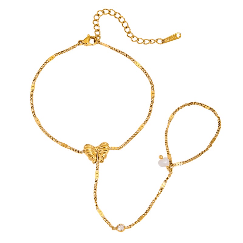 Disty Bow Handchain