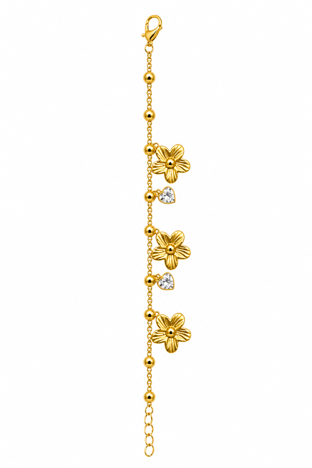 Daisy Charm Bracelet