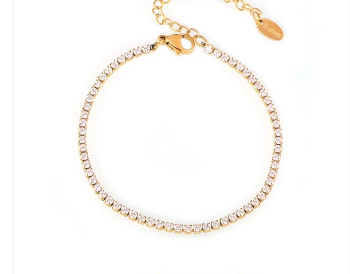 Petite Tennis Bracelet