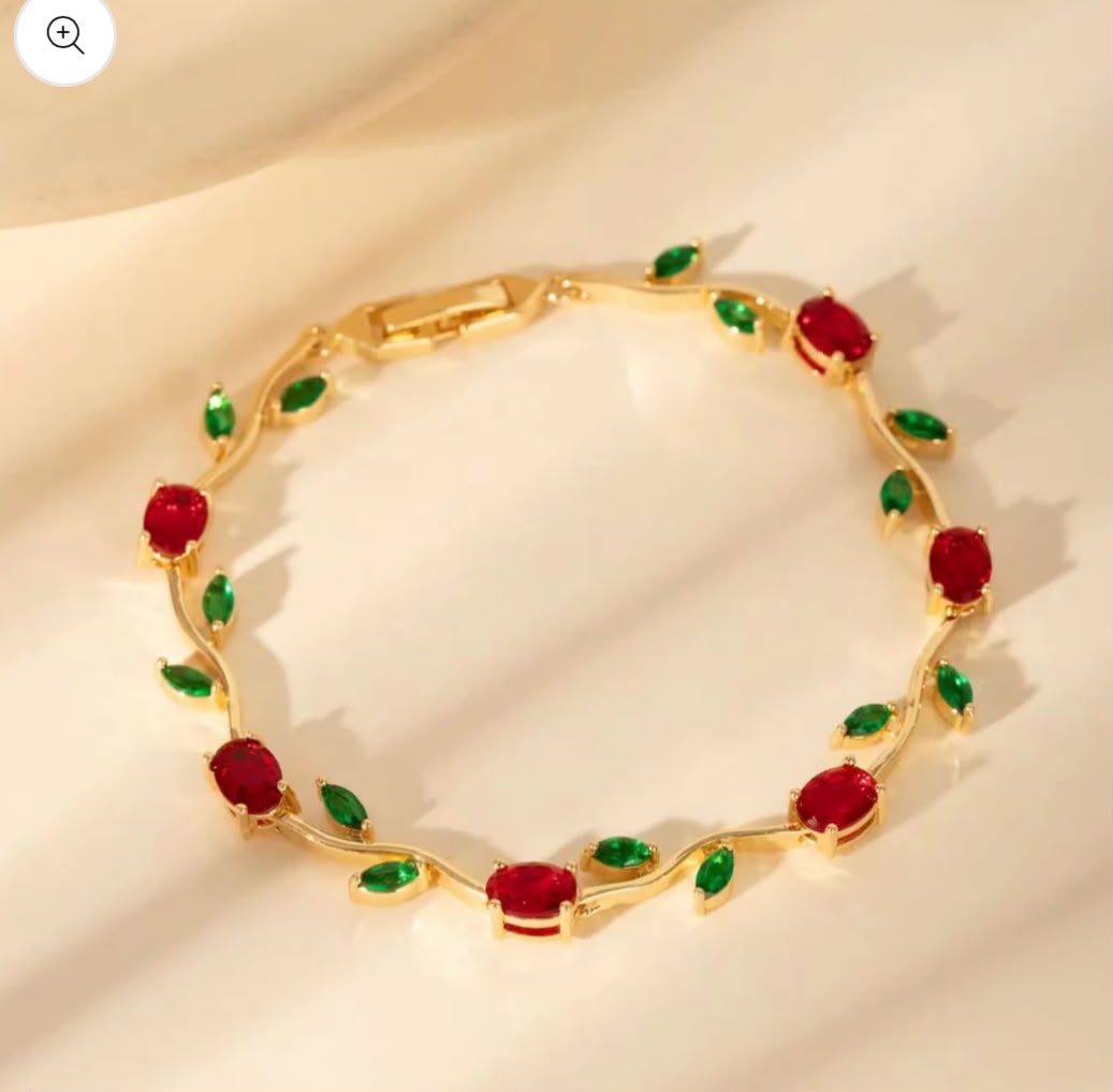 Red Rose Bracelet
