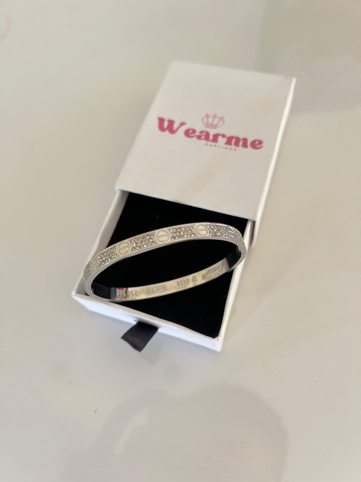 Silver Glow Bangle